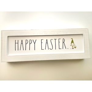 RAE DUNN 🐰HAPPY EASTER🐰 Gnome Sign!